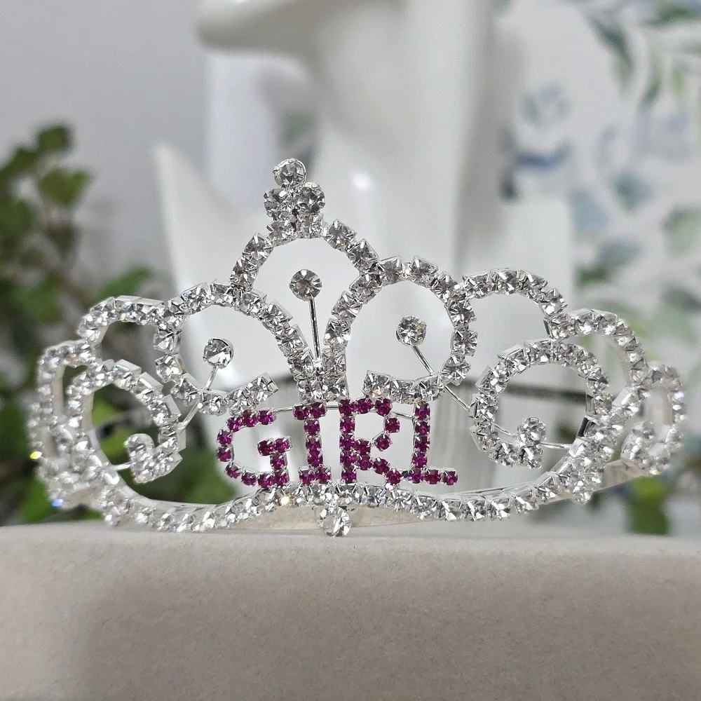 Silver Clear Rhinestone 